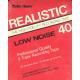 Realistic Low Noise 40 Minute Blank 8 Track Recording Tape
